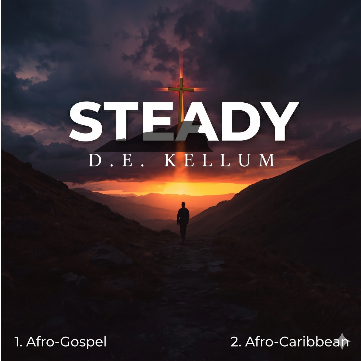 steady album cover d.e. kellum